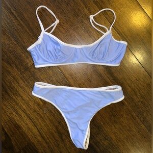 Acacia swim periwinkle set